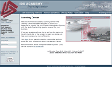 Tablet Screenshot of idsacademy.com